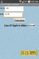 Line Of Sight Calculator screenshot 1