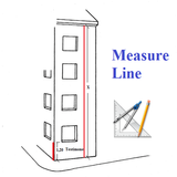 Measure Line ícone