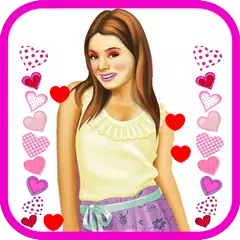 Violeta dress up game free APK download