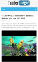 Trailer Juegos screenshot 1