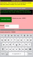 Zakaah Calculator screenshot 2