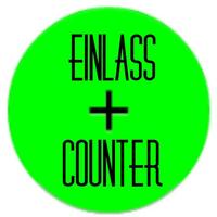 Einlass-Counter الملصق