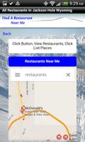 Restaurants Jackson Hole WY captura de pantalla 2