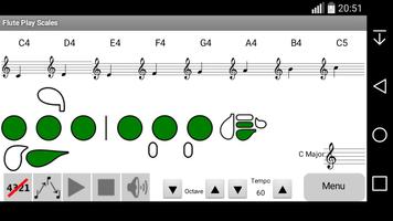 Flute Play Scales Trial screenshot 1