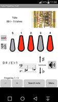 Tuba Fingerings постер