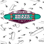 Guide for skateboarding icon