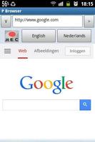PBrowser internet browser FREE capture d'écran 2