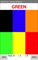 Color Quiz - Optical illusions capture d'écran 1
