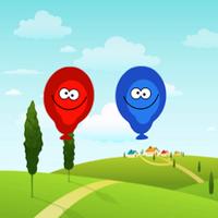 Kids Game: Red or Blue poster