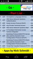 TCP & UDP Port List screenshot 1