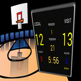 Basketball score icon