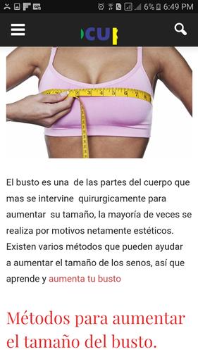 Aumentar Tamano Del Busto For Android Apk Download
