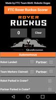 Rover Ruckus Scorer poster