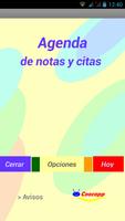 AGENDA DE NOTAS Y CITAS-poster