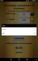 Aclaramiento de Creatinina screenshot 1