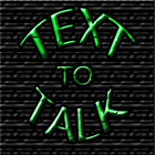 Text to Talk icon
