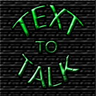 آیکون‌ Text to Talk