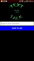 Text to Talk poster
