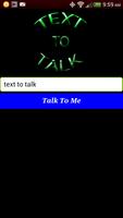 Text to Talk 截圖 1