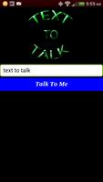 برنامه‌نما Text to Talk عکس از صفحه