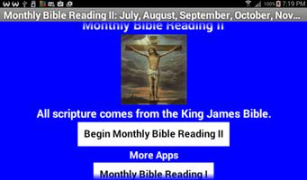 Monthly Bible Reading II पोस्टर