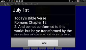Monthly Bible Reading II capture d'écran 2