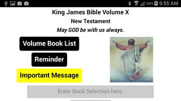 The King James Bible Volume X capture d'écran 1