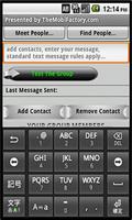 Simple Group Texting capture d'écran 1