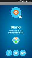 Merkr GPS Standort merken Free الملصق