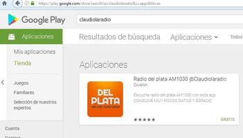 Radio del plata AM1030 @Claudiolaradio captura de pantalla 2