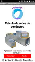 Calculo red conductos aire poster