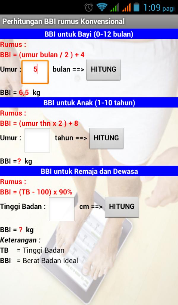Body Mass Calculator for Android - APK Download