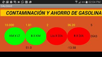 AHORRA GASOLINA Affiche