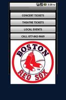 Boston Red Sox Tickets الملصق