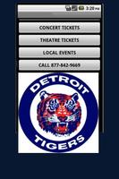 Detroit Tigers Tickets ポスター