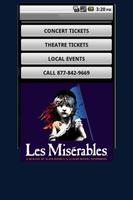 Les Miserables Tickets Affiche