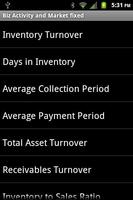 Biz Activity and Market fixed screenshot 1