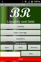 Biz Liquidity and Debt fixed Cartaz