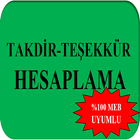 Takdir Teşekkür Hesaplama ícone