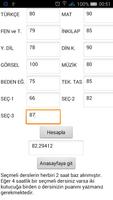 Takdir Teşekkür Hesaplama capture d'écran 1