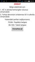 Takdir Teşekkür Hesaplama 截图 3