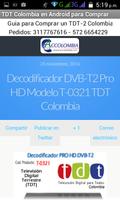 Guia de Compras TDT Colombia स्क्रीनशॉट 1