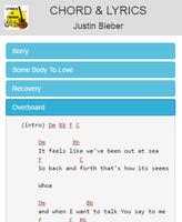 Chords Justin Bieber Songs Screenshot 3