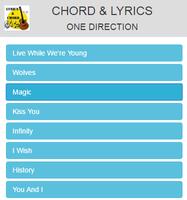 Chord and Lyrics One Direction screenshot 2