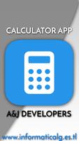 Calculator App Plakat