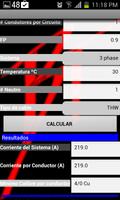 CÁLCULOS ELÉCTRICOS capture d'écran 1