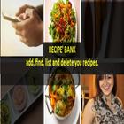Tasty Food Recipe Bank icon