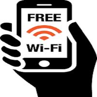 free wifi joke الملصق