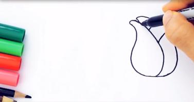 How to draw a realistic rose تصوير الشاشة 1