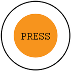 Press - Press on the circle Zeichen